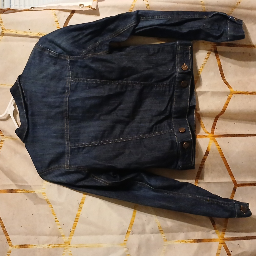 Vintage Mavi Denim Trucker Jacket woman's S - Picture 4 of 7